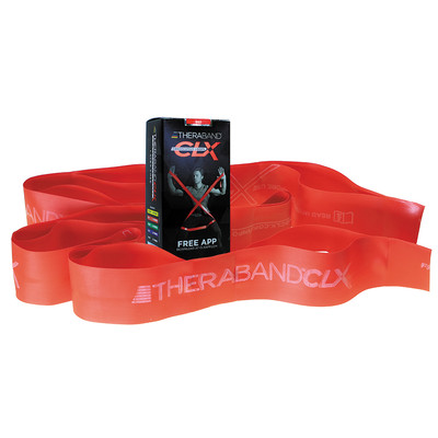 TheraBand CLX-Band 2,1 meter röd