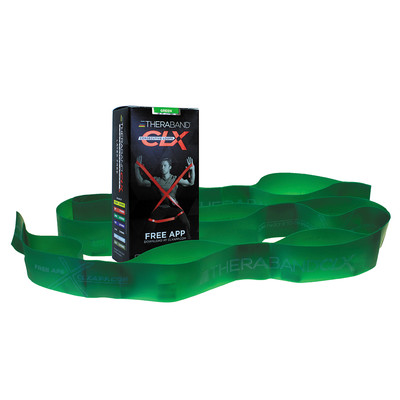 TheraBand CLX-Band 2,1 meter grön