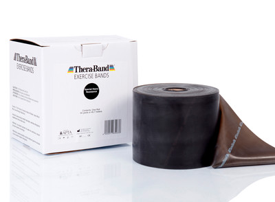 TheraBand Träningsband 45,5m svart