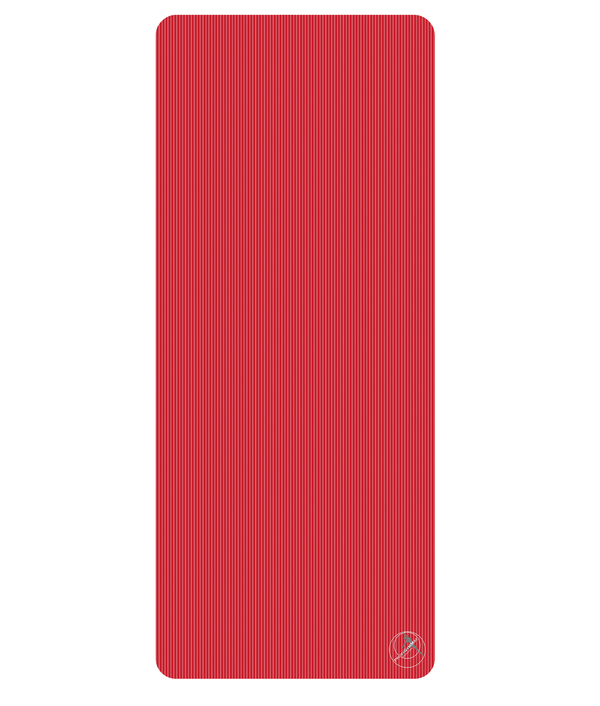 Profigym matta 190x80x1,5 cm, röd