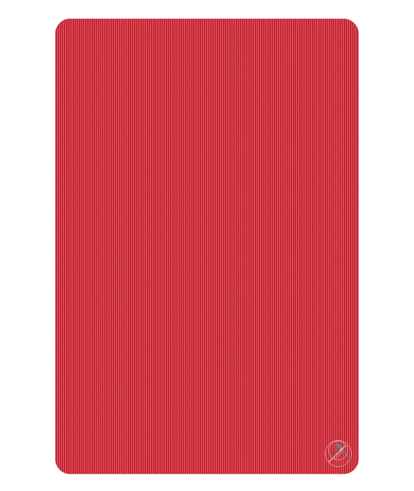 Profigym matta 180x120x1,5 cm, röd