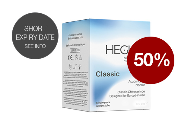 Akupunktioneula Hegu Classic 0,32 x 30mm, 5-pack 