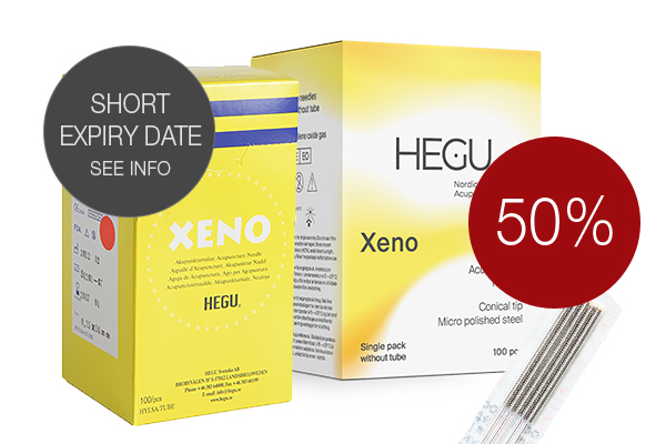 Hegu Akupunkturnål Xeno 0,30x50 5-p