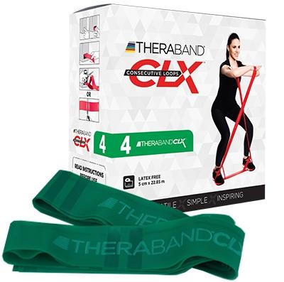 TheraBand CLX-Band 22 m, grön