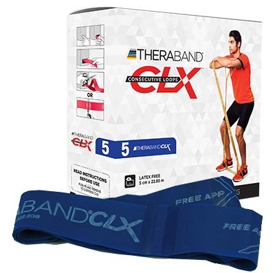 TheraBand CLX-Band 22 m, blå